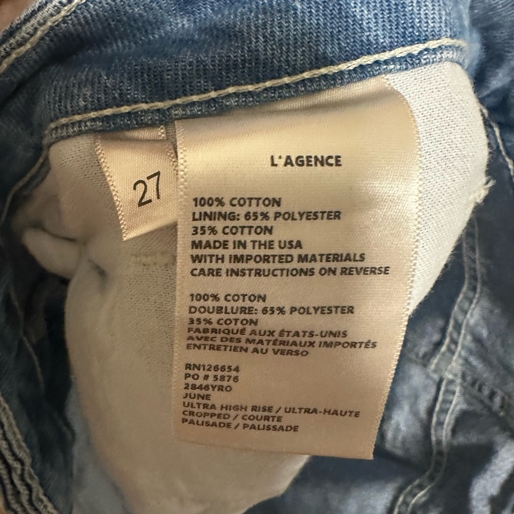 L’AGENCE June High Rise jeans‎ - Picture 9 of 13